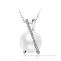 OUXI Factory Price Customized Austrian Crystal Pearl Necklace